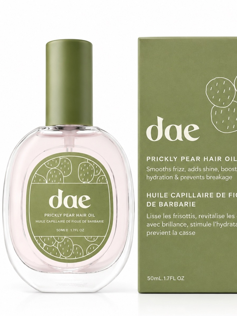DAE Prickly Pear Hair Oil 1.7oz New Sealed